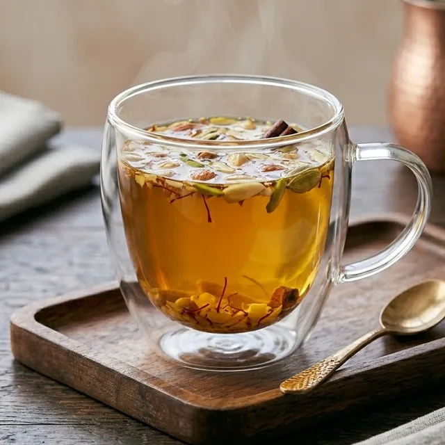 Kashmiri Kehwa and Sheer Chai